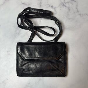 Black Hobo Crossbody Good Condition.